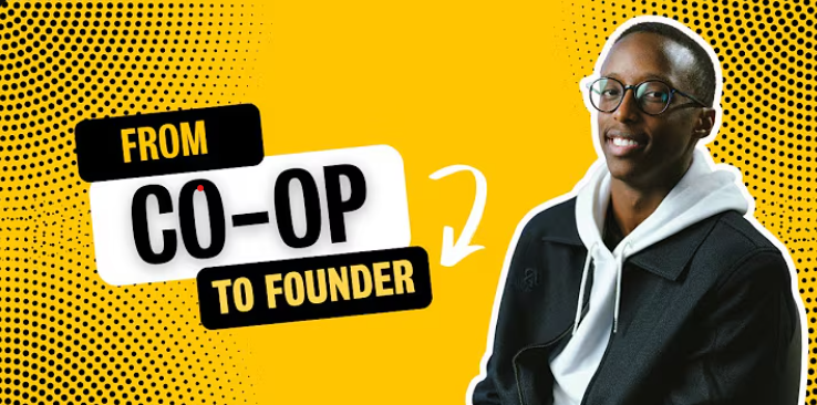 Co-op to founder interview photograph