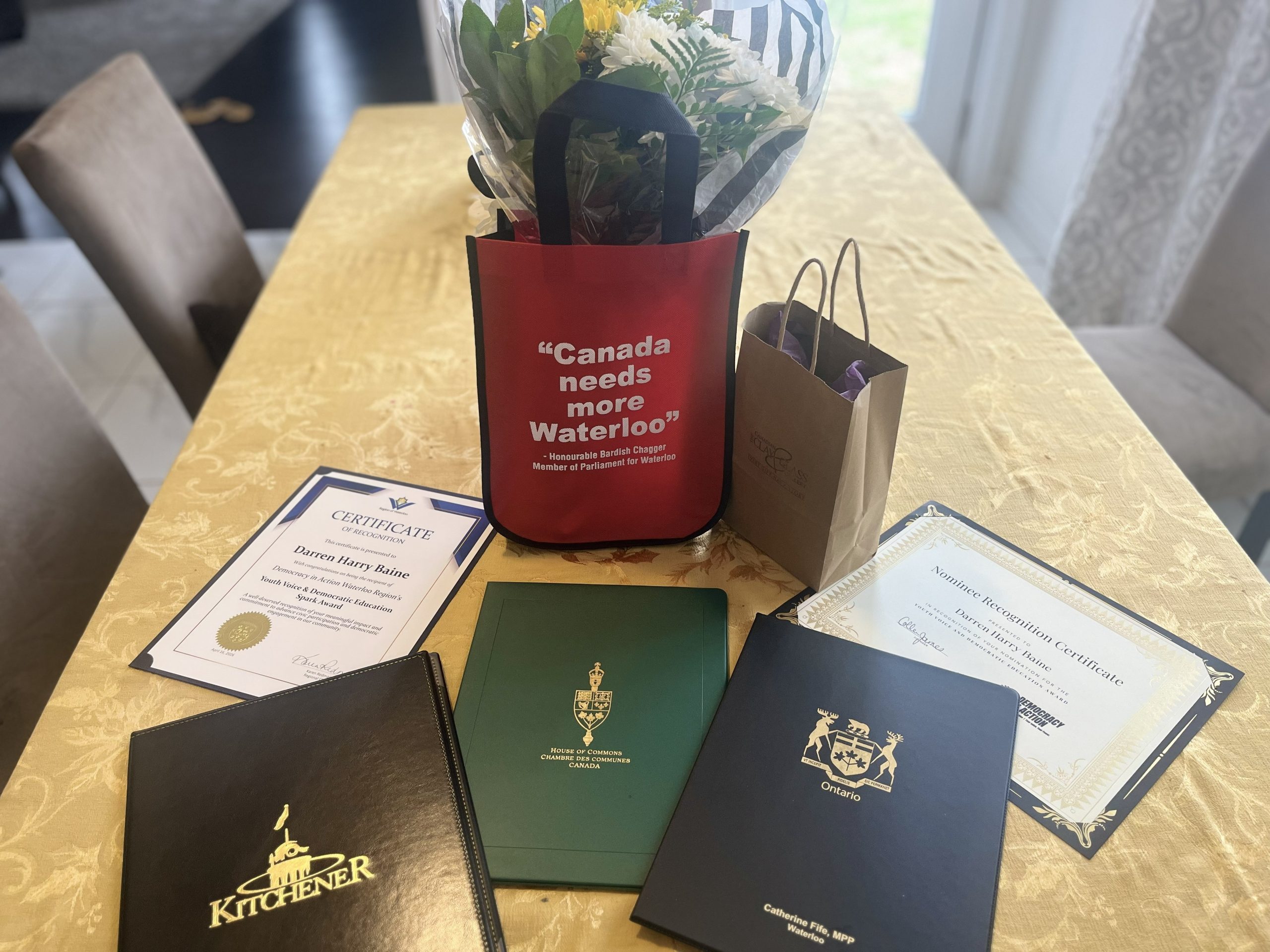 Youth Voice and Democratic Education Award 2026 photograph