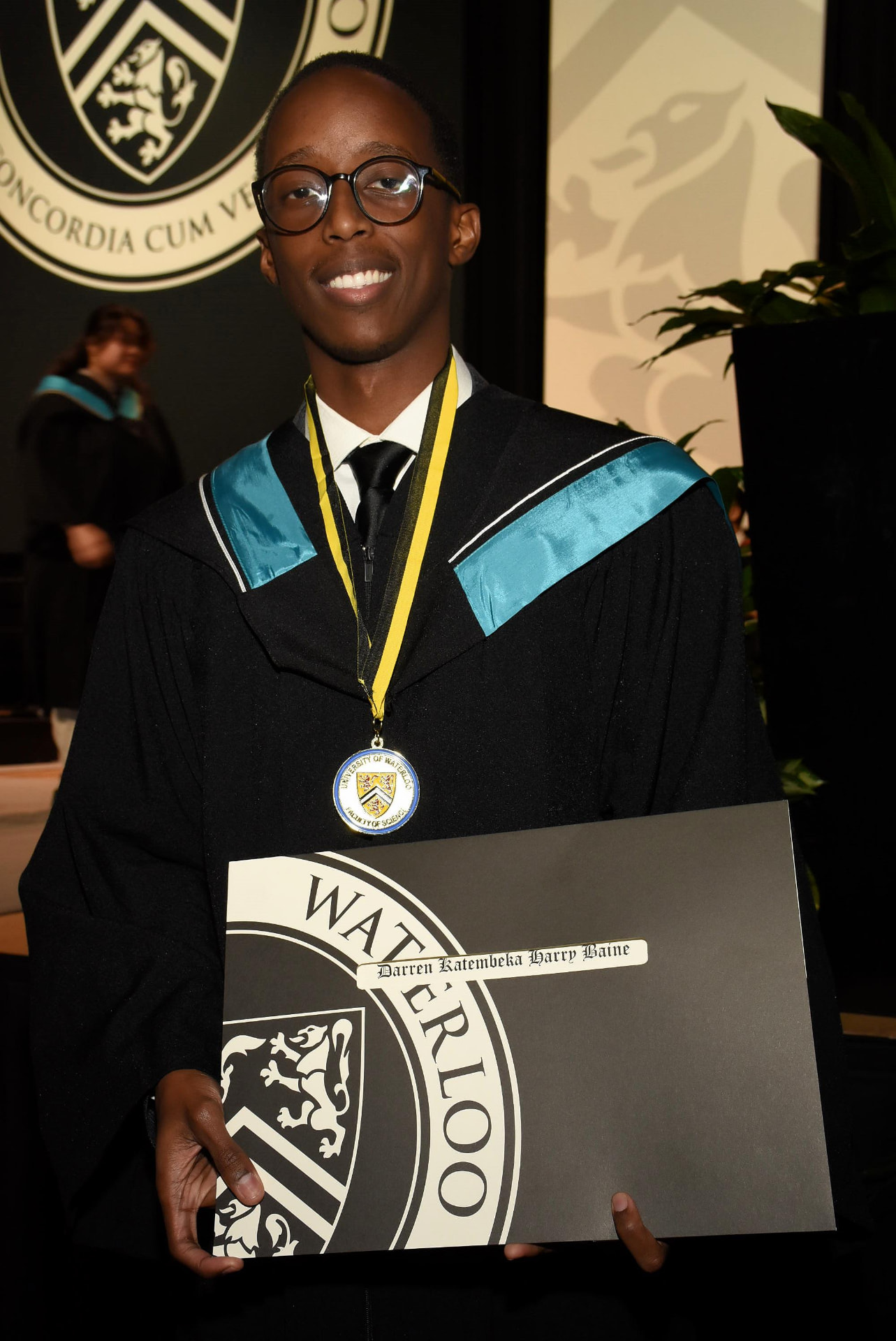 University of Waterloo Graduation & Cobalt IDEAL Scholar Award photograph