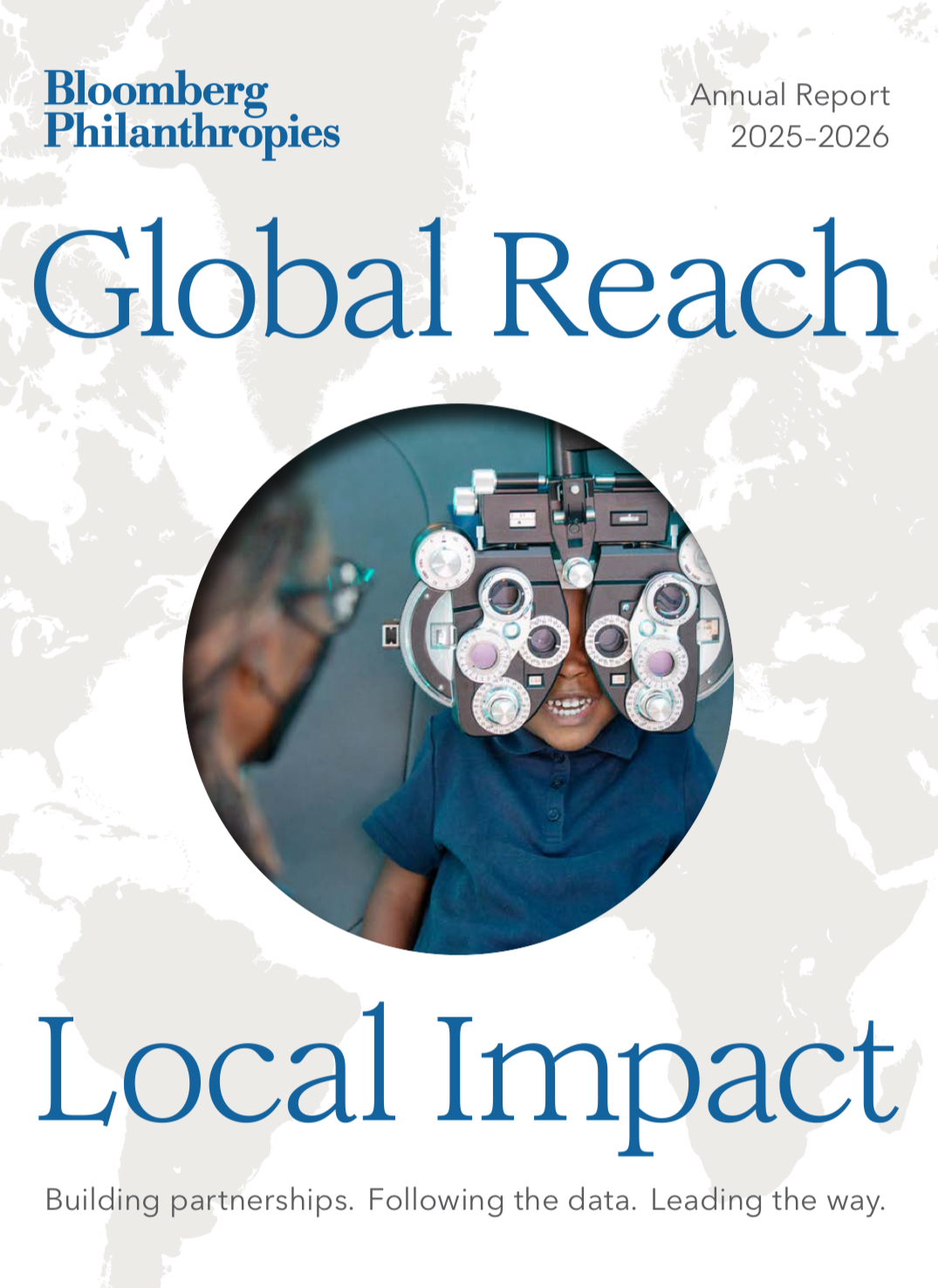 Featured in Bloomberg Philanthropies Annual Impact Report 2026 photograph